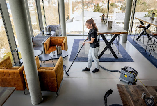 Karcher T 15/1 Adv HEPA Σκούπα Υγρών / Στερεών 585W με Πλαστικό Κάδο 15lt