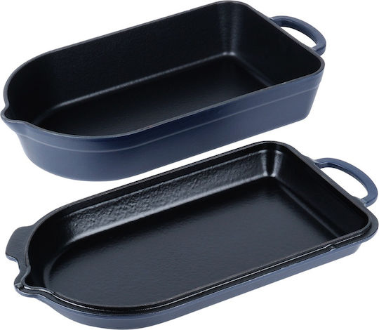 Cast-iron Ταψί Αλουμινίου με Εμαγιέ Επίστρωση