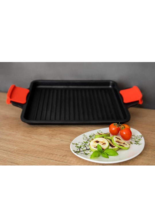Zokura Tăvi de copt Rectangular Aluminiu cu Strat Antiaderent 22x34cm