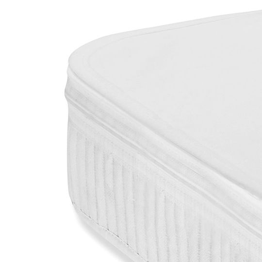 Snuz SnuzCot Waterproof Cotton Baby Bed Mattress Protector with Border 68x118cm