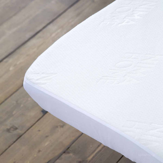 Nima Abbraccio Jacquard Wasserdichtes Baby Matratzenschoner Für Krippe mit Futter