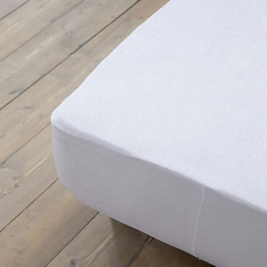 Nima Abbraccio Terry Baby Mattress Protector Crib Terry Towel with Fitted Border 70x140x20cm