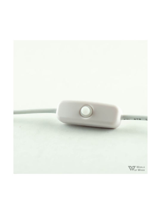 World of Wood Led Kids Decorative Lamp Pacifier Transparent