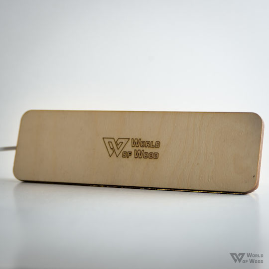 World of Wood LED Детско Декоративно Осветление Биберон Прозрачен