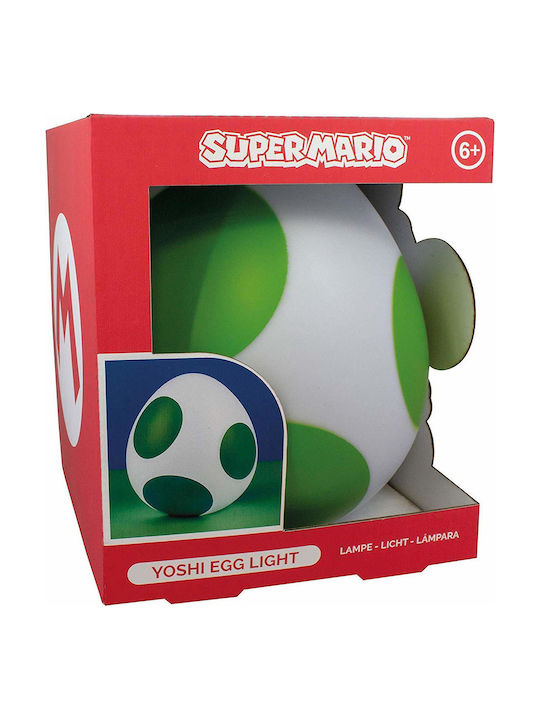 Paladone Lampa Decorativă Pentru Copii Super Mario Bros Yoshi Egg Icon Light