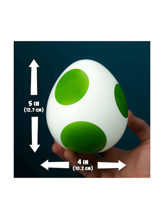 Paladone Lampa Decorativă Pentru Copii Super Mario Bros Yoshi Egg Icon Light