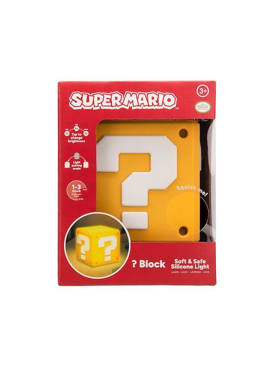 Детска Декоративна Лампа Question Block Squishyglo Детска Декоративна Лампа Question Block Squishyglo