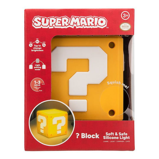 Kids Decorative Lamp Question Block Squishyglo Kids Decorative Lamp Question Block Squishyglo