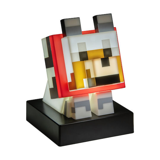Minecraft Παιδικό Διακοσμητικό Φωτιστικό Κόκκινο 3εκ. Minecraft Παιδικό Διακοσμητικό Φωτιστικό Κόκκινο 3εκ.