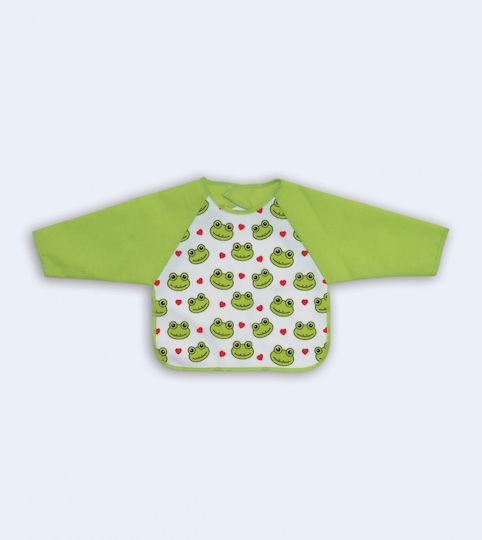 X-treme Baby Broscuță Impermeabila Salopetă Plastic cu autocolant & Mâneci Verde X-treme Baby Broscuță Impermeabila Salopetă Plastic cu autocolant & Mâneci Verde