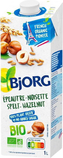 Bjorg Βιολογικό Μιξ Ροφημάτων Δημητριακών με Πάστα Φουντουκιού Χωρίς Προσθήκη Ζάχαρης 1000ml