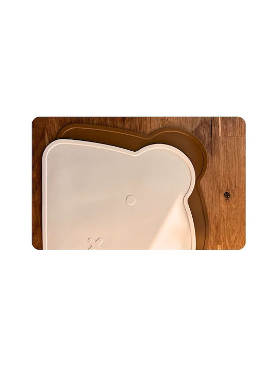 Kidnort Σουπλά Σιλικόνης Μπεζ 34.5x26.4cm
