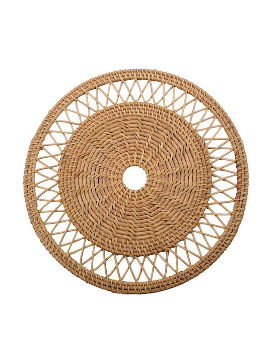 Polihome Chakram Rattan Placemats 38x38cm 4 Pieces