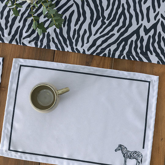 Palamaiki Fabric White Placemats 48x33cm