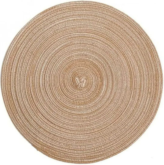 Lalos 4440 Σουπλά Στρογγυλό Ψάθινο Μπλε 18cm