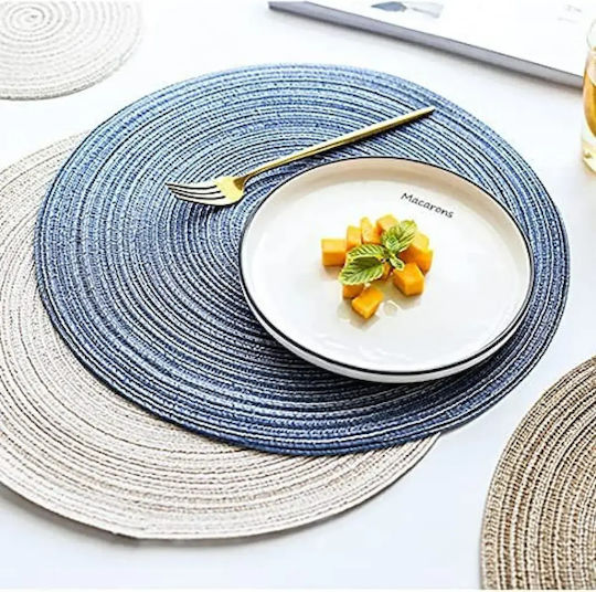 Placemats Rotund Wicker Maro 18cm 1buc