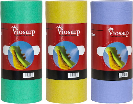 Viosarp Σπογγοπετσέτα Γενικής Χρήσης Κίτρινη 30x18εκ.