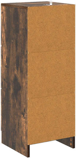 Sertar De Depozitare Din Lemn Cu 3 Sertare M33xL34.5xÎ87cm