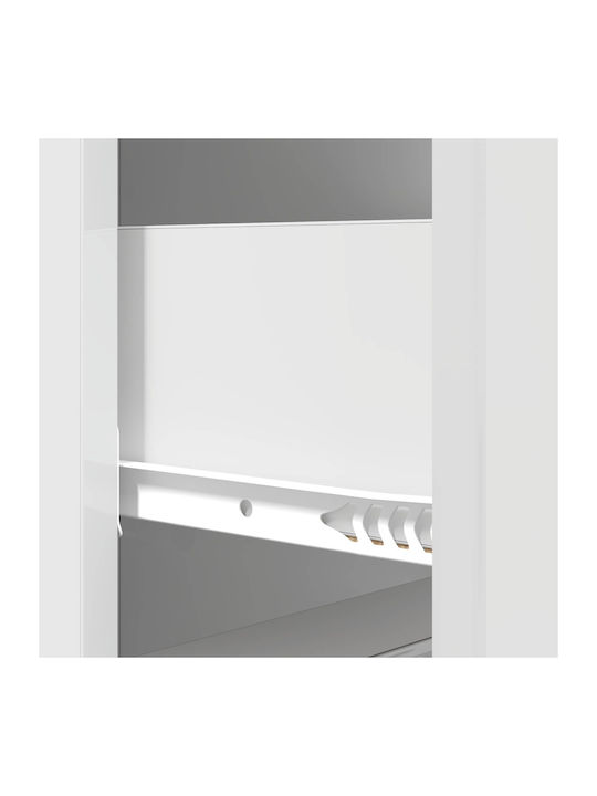 Wooden Storage Drawers with 3 Drawers L33xW34.5xH87cm