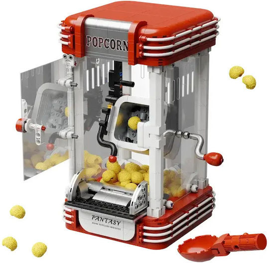 Pantasy Sammelbare Figuren Popcorn Maschine Modellbausatz Baukasten 1201 Stücke