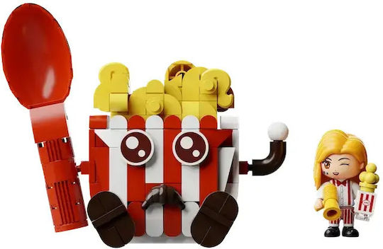 Pantasy Sammelbare Figuren Popcorn Maschine Modellbausatz Baukasten 1201 Stücke