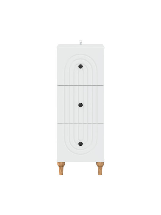 Metal Storage Cabinet L33xW34.5xH90cm