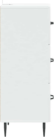 Metal Storage Cabinet L33xW34.5xH89.5cm