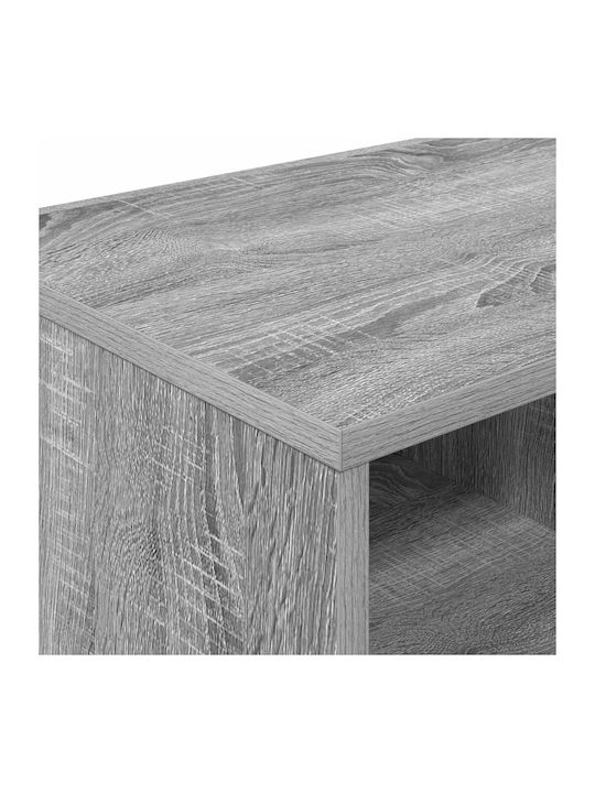 Wooden Storage Shelf Unit L66xW33xH48cm