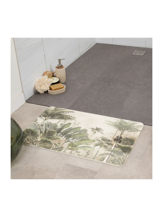 Non-Slip Bath Mat T-d Escape 7800776 Green 39x60cm