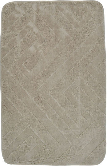 Ankor Bath Mat Memory Foam 836017 Beige 50x80cm