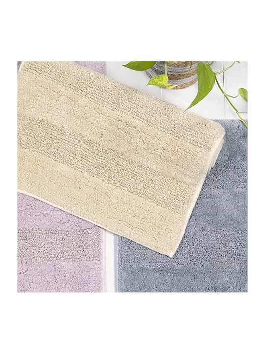 Nima Bath Mat Cotton Zaya 35923 Lilac 50x80cm