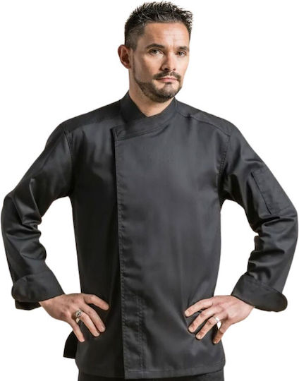 Clement Design Σακάκι Σεφ Unisex Γκρι με Μακρύ Μανίκι Murano