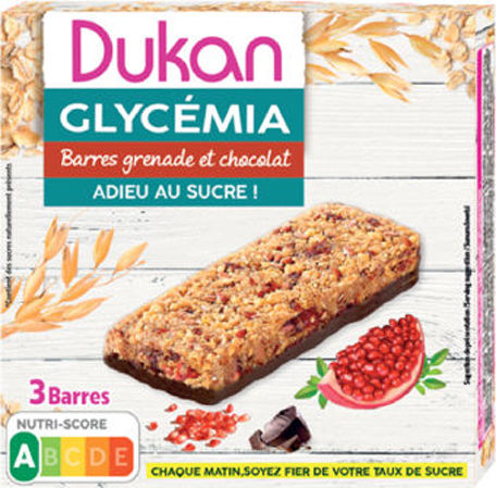 Dukan Riegel Hafer / Nüsse mit Granatapfel und Schokolade (1x90gr) 90gr