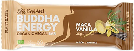 Iswari Organic Energy Bar with Nuts Maca & Vanilla 35g