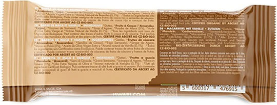 Iswari Organic Energy Bar with Nuts Maca & Vanilla 35g