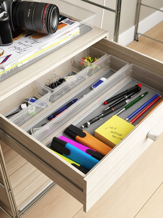 Kis Sistemo 7 Plastic Storage Box Transparent 22.5x15.5x5cm