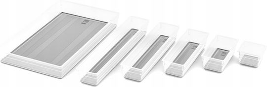 Kis Sistemo 8 Kunststoff Aufbewahrungsbox Transparent 37.5x15x5cm 1Stück
