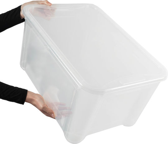 Прозрачна кутия T L 47л 39x55.5x28.5см с капак