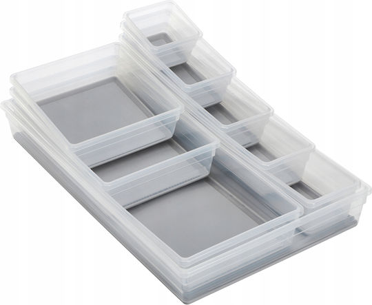 Kis Sistemo 1 Plastic Cutie de Depozitare Transparent 7.5x7.5x5cm 1buc