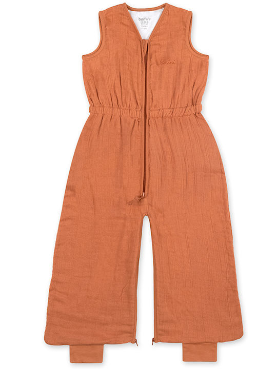Bemini Sommer Schlafsack mit Füßen Magic 0.5 Tog Orange