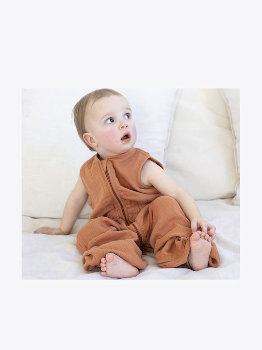 Bemini Sommer Schlafsack mit Füßen Magic 0.5 Tog Orange