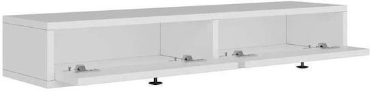 Wooden White Console L100xW20xH20cm