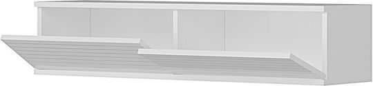 Konsolentisch Aus Holz Weiß Länge 120 cm Breite 26 cm Höhe 26 cm