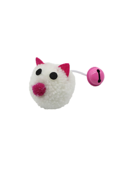 Uniq Katzenspielzeug Mousehunt Plüsch Mäuschen Ball mit Glöckchen 5cm