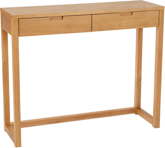 Console Table Wood & Metal L100xW32xH75cm