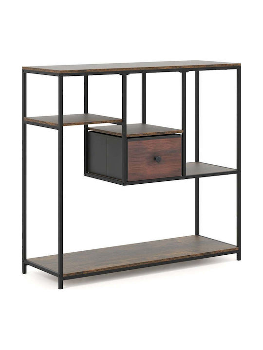 Metal Console Table Coffee L95xW35xH100cm