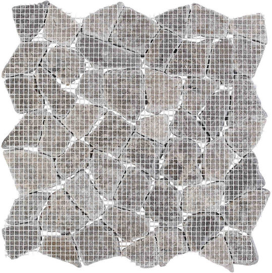 vidaXL Плочка Подова / Стенна За Външно Пространство Мат 30x30cm Светлосива