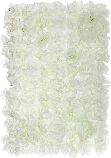 Wall Decor Artificial Flower White 45*65cm 98106