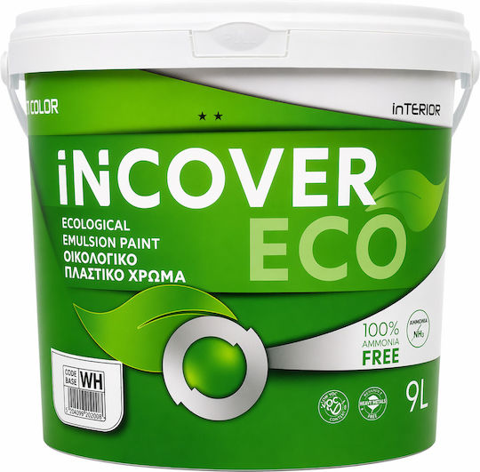 Pellachrom Incover Plastic Vopsea Ecologic pentru Utilizare Intern 9lt