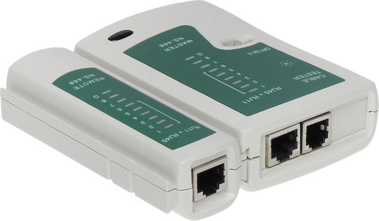 Rebel Ελεγκτής Tester Καλωδίων Δικτύου RJ11 / RJ12 / RJ45